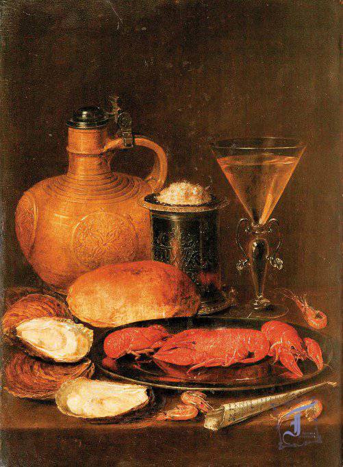 Клара Петерс (1594—1657). "Сніданок", 1612