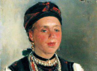 Володимир Маковський. Українка. Етюд. 1883