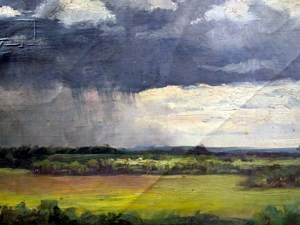 Рощина О.І. Дощова хмара. 1896. Полотно, олія