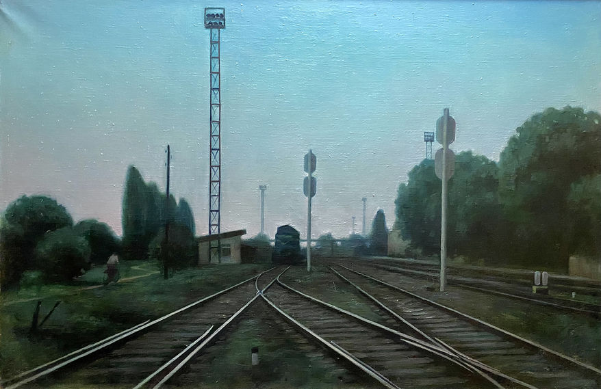 Свєчніков Д. Колії. 1987. П., о. 93х140