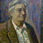 Портрет поета Федора Гаріна. 1984. Полотно, олія.