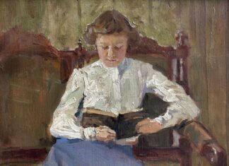 За книжкою. 1910