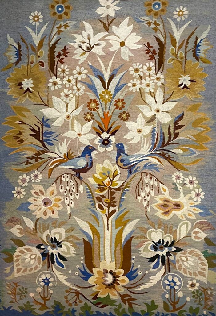Килим «Пташиний розмай». 2007 р. Вовна, ручне ткацтво. 310х220