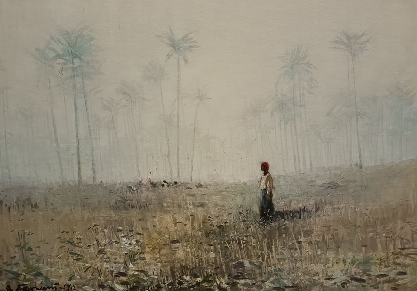 Данило Безуглий. Індія. Жарко. 1959 р. К., о. 49,5х70