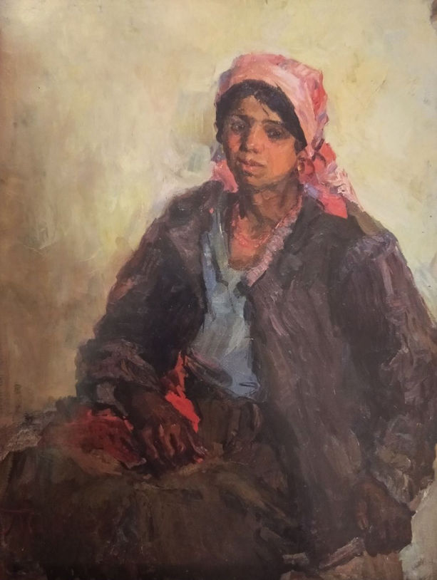 Циганка. 1946 р., полотно, олія;110 х 82 см