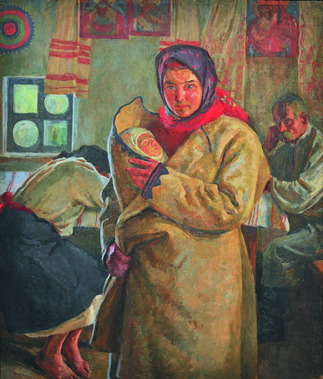 Катерина. 1959 (1939)?     Полотно, олія  112,7х95   (Ж-510)