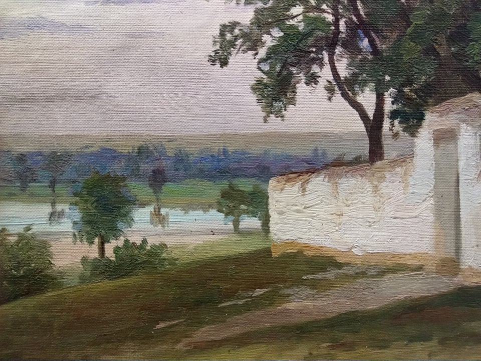 Вечірній пейзаж. П.о